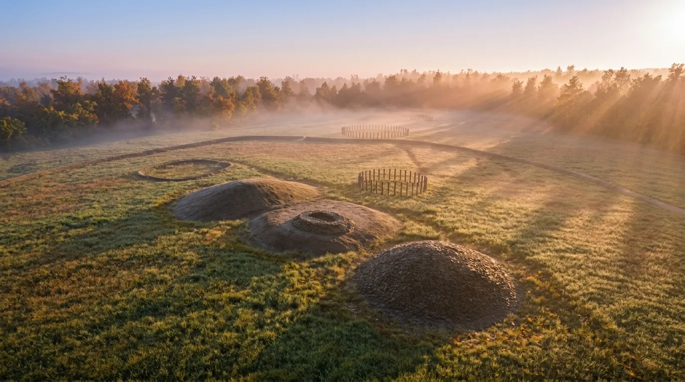 3D reconstruction of the Snake Den earthworks