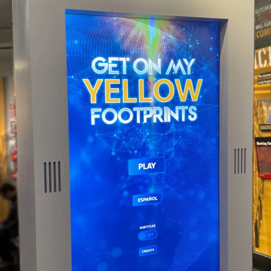 Get on My Yellow Footprints